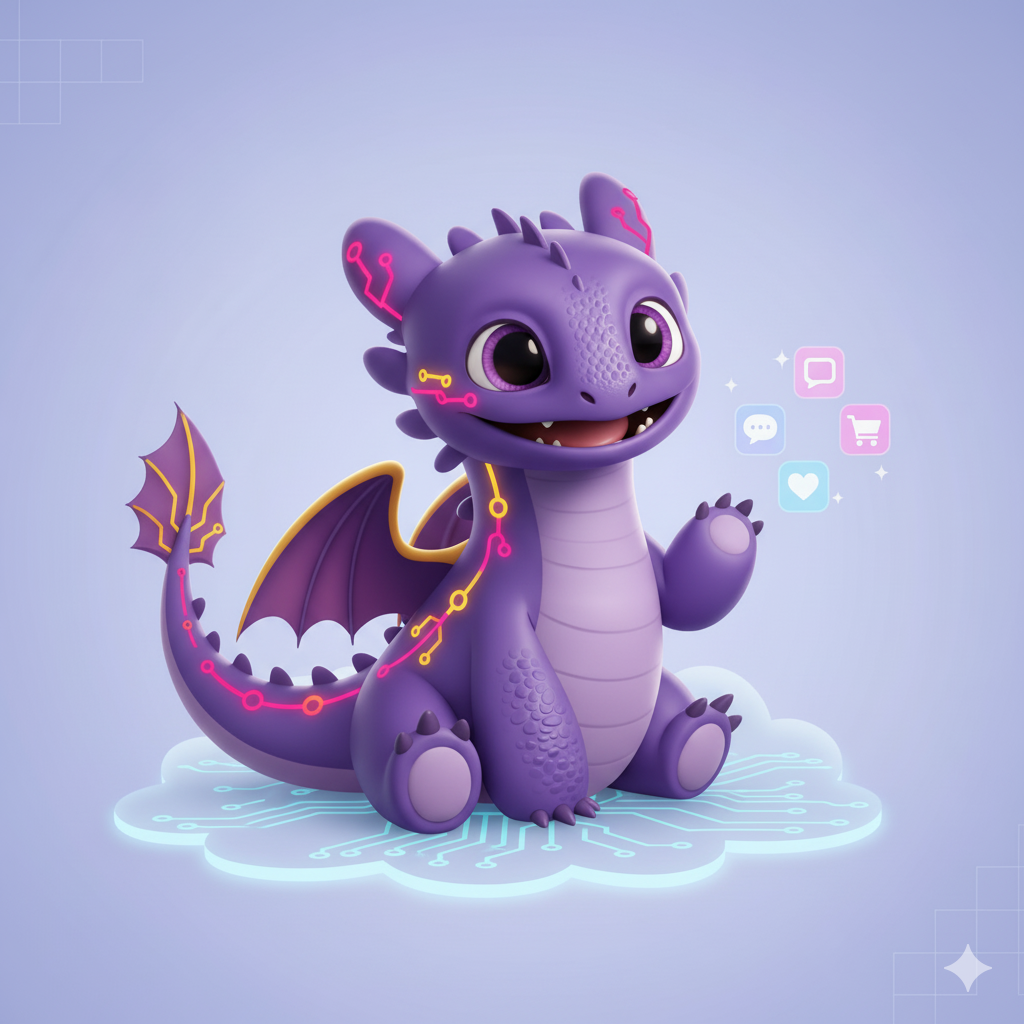 Maika AI assistant helping a student find the right course on a learning platform like AIKiP