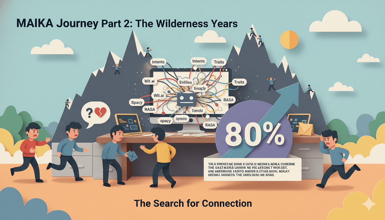 MAIKA Origin Story (P2): The Wilderness Years: Searching for the "Soul" in the Code