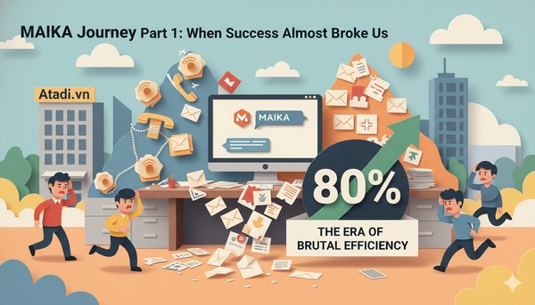 MAIKA Origin Story (P1): Why We Built a Machine to Save Our Sanity